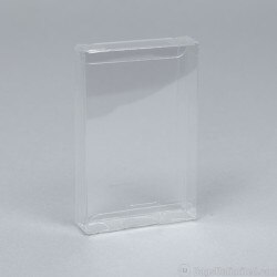 Crystal-clear audio cassette case p